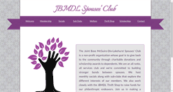 Desktop Screenshot of jbmdlspouses.org